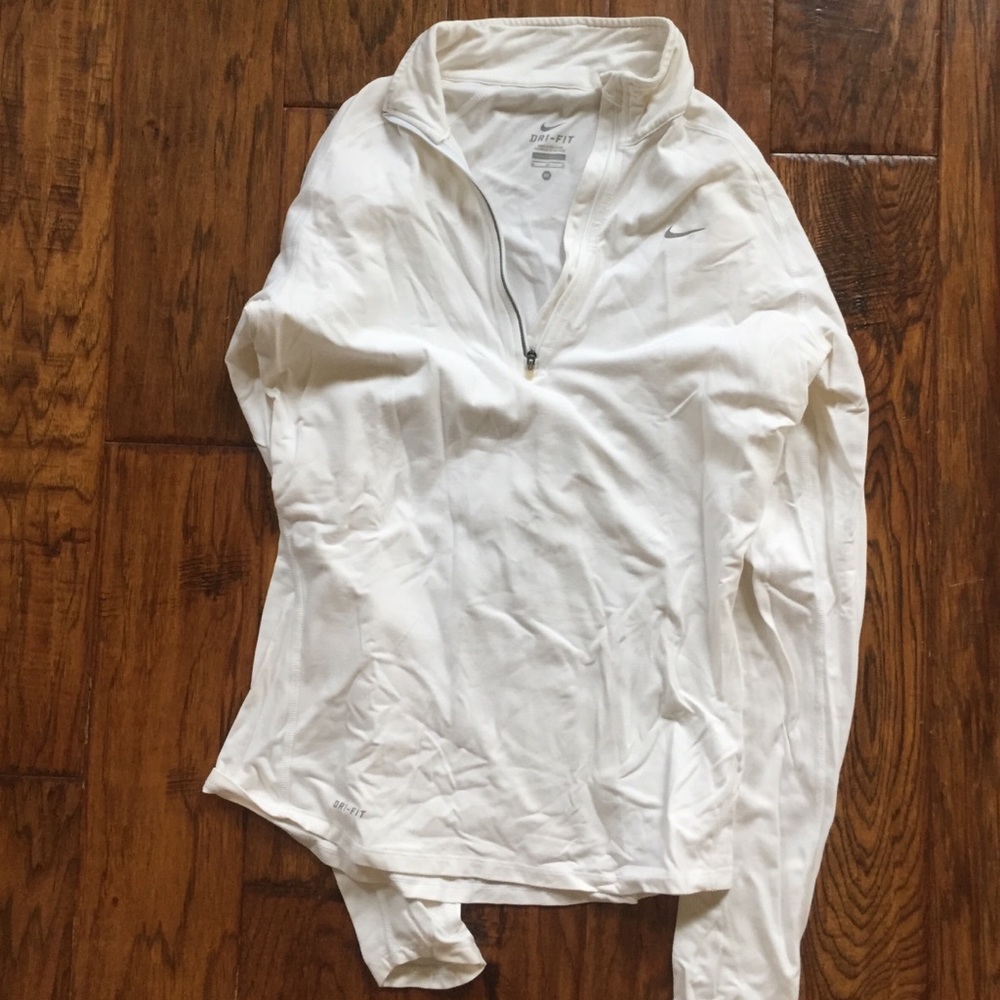 Nike white size medium jacket